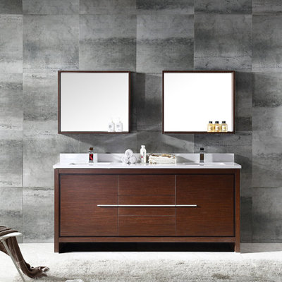 Modern Double Bathroom Vanities Allmodern